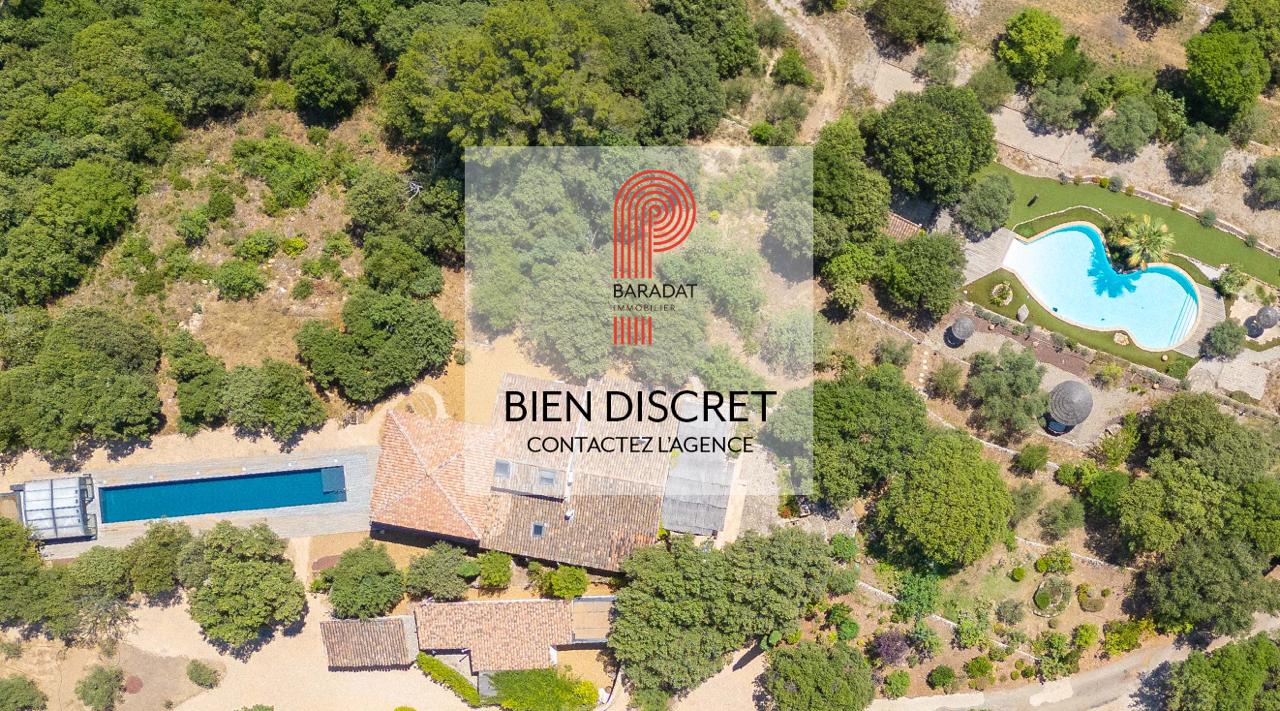 Domaine privé à vendre à Bras, 15 minutes de Saint Maximin