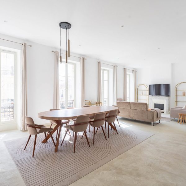 Appartement haussmannien 95 m² Périer Delibes Marseille 13008