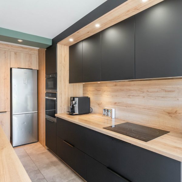 Cuisine moderne équipée – duplex à vendre Le Cabot
