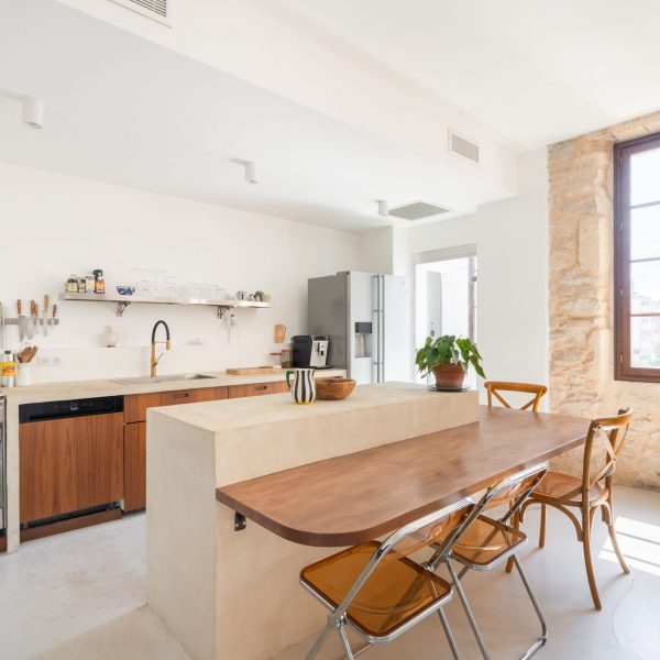 Cuisine de l’appartement à vendre Marseille 13006